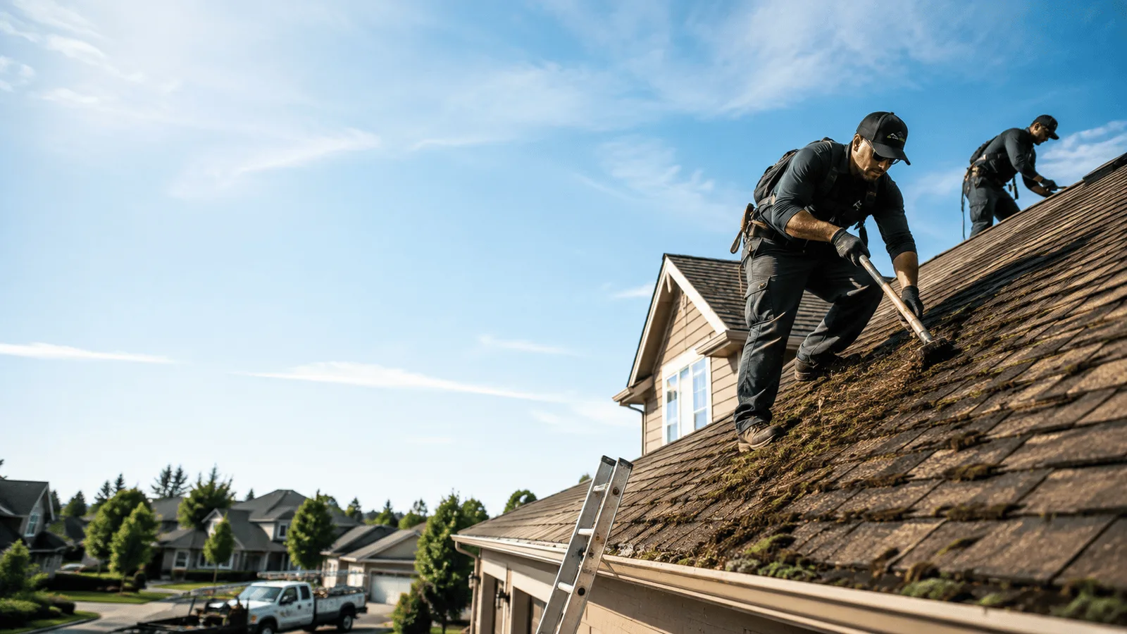 Roof Moss Removal in Lakeside, MI near me